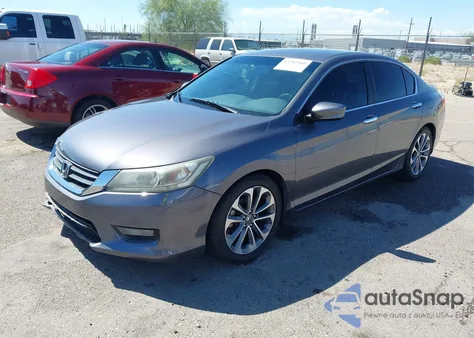 2014 Honda Accord Sport из США, поврежденный, VIN 1HGCR2F54EA026833